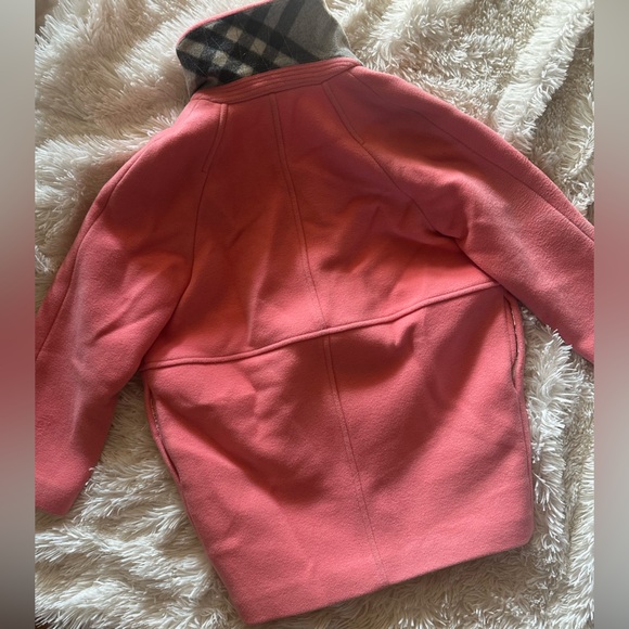 Burberry Kids' Edia pink wool coat - Picture 5 of 12